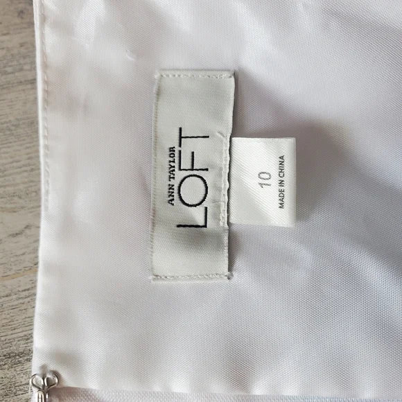 Ann Taylor LOFT Strapless Floral Sheath Dress - Picture 8 of 11